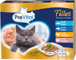 Prevital 12x85g Tuna,prstruh,kure,krutim