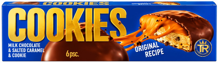 detail Royal cookies 108g dark chocolate a caramel