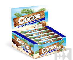 Cocos glazed bar 100g/20ks