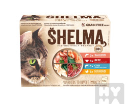 Shelma 12x85g 2xmaso, 2xryba