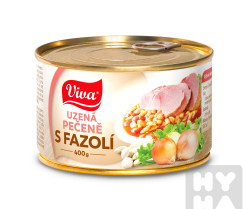 Viva 400g Uzená Pečeně s Fazolí