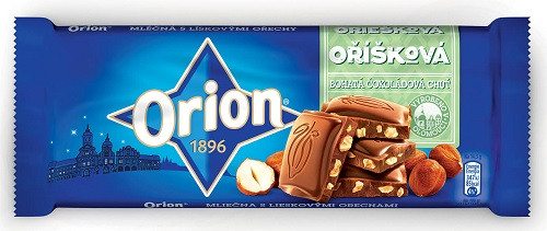 detail Orion 100g Oříšková