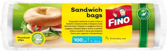 detail Fino sandwich bags 18x28cm 100ks