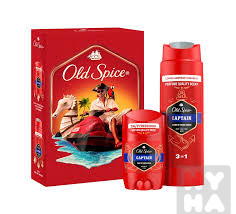detail Oldspice kazety stick 50ml + spr.gel 250ml Captain
