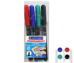 Popisovač nestíratelný 2846/4 sada 4ks