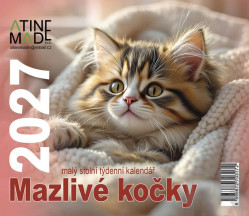 Malý kalendář 2027 Mazlivé kočky