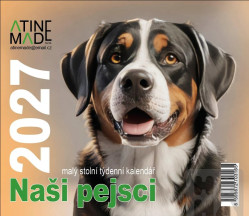 Malý kalendář 2027 Naši pejsci