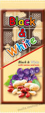 detail Black & White 80g Ořechy