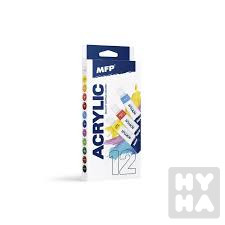 MFP Akrylové barvy 12*12ml základní