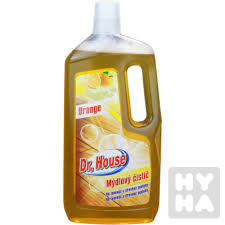 Dr.House 1l mydlovy cistic na lami. a dreve podlahy Orange
