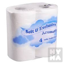 Soft toaletni papir 4rolls 2vr Bílý