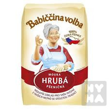 detail Babička mouka 1kg hrubá