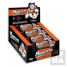 Monsters proteinová tyčinka 80g Meruňka