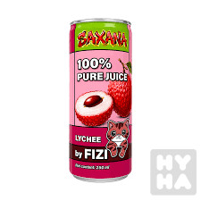 Fizi drink 250ml 100% Juice Liči