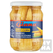 Giana Kukuřičky 340g v sladkokyselém nálevu
