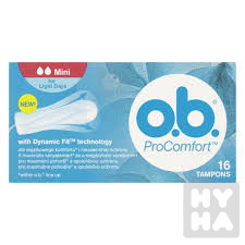 O.B tampon mini 16ks