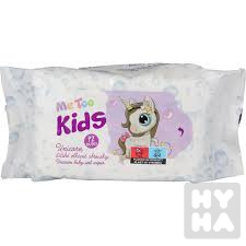 Me Too unicorn ubrousky vlhcene 72ks