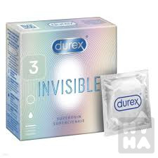 Durex 3ks invisible