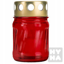 Bispol sklo W002A červené