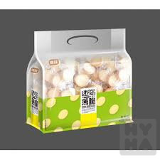 Mini Biscuits 408g banh quy xanh la /16ks