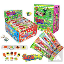Sushi jelly candy 4in1 13g/30ks