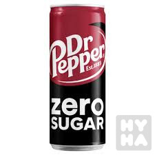 DR pepper 330ml Zero sugar