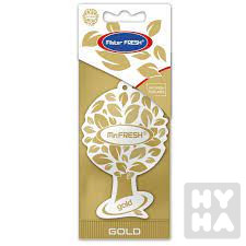 detail Mr.fresh car papír gold/10ks