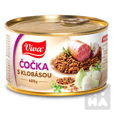 detail Viva 400g Čočka s Klobásou
