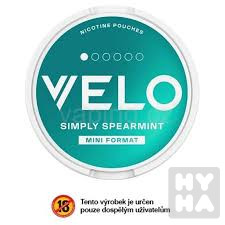 T Velo mini simply spearmint 4mg