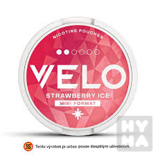 T Velo mini strawberry ice 6mg