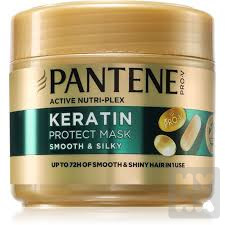 detail Pantene 300ml mask Keratin smooth a silky