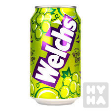 Welchs Sparking Green Grape 355ml