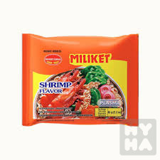 detail Miliket instantní nudle 65g Krevety
