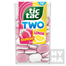 TicTac two 38,5g raspberry & lemon