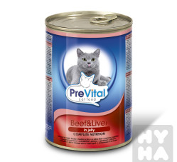 Prevital kousky kocka 415g Beef a liver