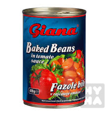 Giana Fazole bílé 400g v rajčatové omáčce