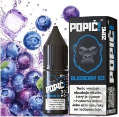 E-liquid popič! 10ml Blueberry ice