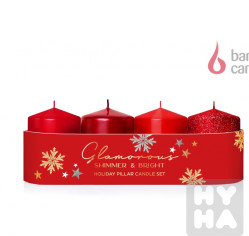 Bartek advance 4ks glamorous 50x70 Red