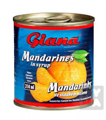 Giana 314ml Mandarinky