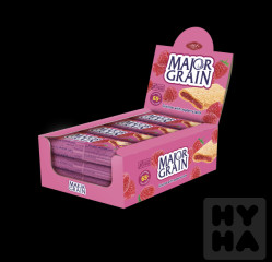 ABK Major Grain 40g tyčinka s drcenými malinami