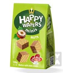Happy wafers minis 100g Nuts
