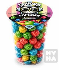SOVORA popcorn karamel CUP 60g Fruit Mix
