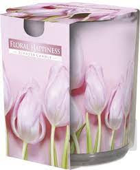 detail Bispol sklo SN72s Floral happiness