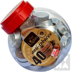 Tea lights 40ks anti tobacco