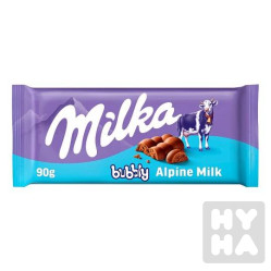 Milka 90g Bubbly Milk