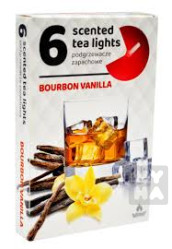 Admit tea light 6ks Bourbon vanilla