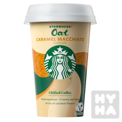 Starbucks 220ml Oat Caramel Macchiato CUP