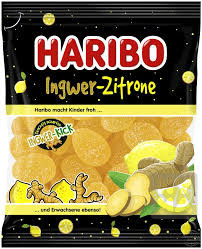 Haribo 80g Ginger Lemon