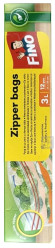 Fino zipper bags 3L 12ks