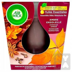 Airwick svíčka 105g Essential Amber sunshine
